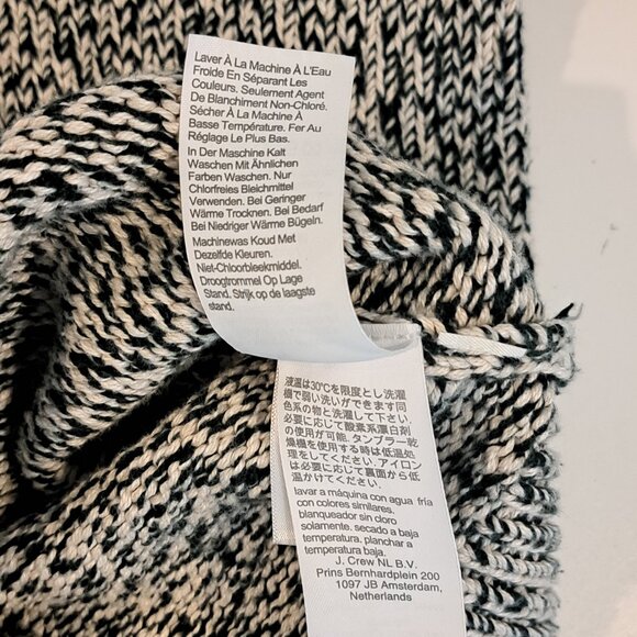 J. Crew Men's Medium 100% Cotton Marled Knit Crewneck Sweater Style #BL820 - Picture 11 of 16